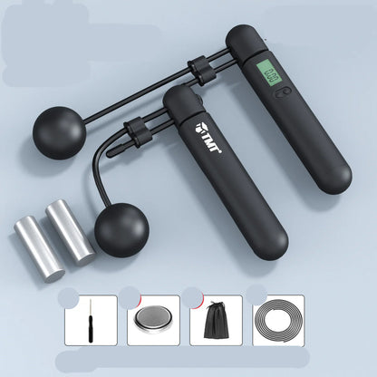 Smart Jump Rope Wireless Fitness Tracker Weight Loss Workout Steel Cable Exercise Rope Professional Slimming Tool