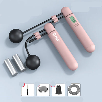 Smart Jump Rope Wireless Fitness Tracker Weight Loss Workout Steel Cable Exercise Rope Professional Slimming Tool